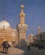 Jean - Leon Gerome A Hot Day in Cairo France oil painting artist